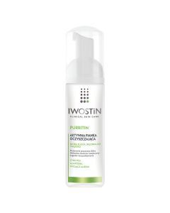 Iwostin Purritin, pianka oczyszczająca, skóra tłusta i trądzikowa, 165 ml