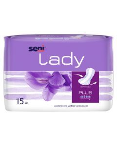 Seni Lady plus, wkladki urolog.,(d.row),PHP, 15 szt