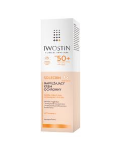 Iwostin Solecrin, nawilżający krem ochronny, SPF50+, 50 ml