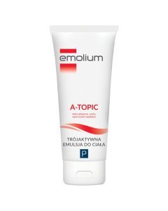 Emolium A-Topic, emulsja do ciała trójaktywna, 200 ml