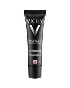 Vichy Dermablend 3D, podkład wyrównujący powierzchnię skóry, 25 Nude, 30 ml