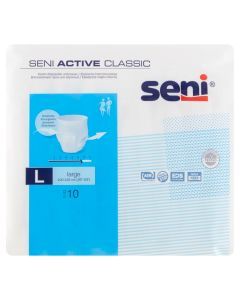 Seni Active Classic, majtki chłonne, large, 10 szt.