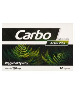 Carbo Activ Vita, kapsułki, 20 szt.