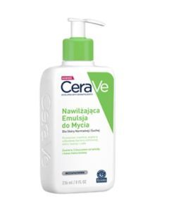 CeraVe, nawilżająca emulsja do mycia dla skóry normalnej i suchej, 473 ml