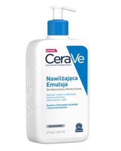 CeraVe, nawilżająca emulsja dla skóry suchej i bardzo suchej, 236 ml