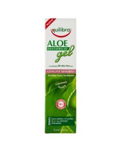 Equilibra, aloesowa pasta do zębów wrażliwych i dziąseł, 75 ml