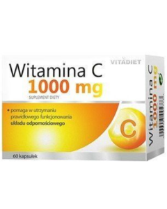 Witamina C 1000 mg, kaps.twarde, 60 szt