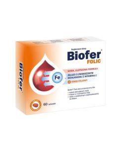 Biofer Folic, tabletki, 60 szt.