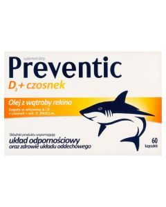 Preventic D3, kapsułki, 60 szt.