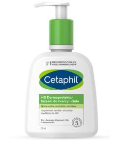 Cetaphil MD Dermoprotektor, balsam nawilżający do twarzy i ciała, 500 ml