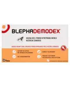 Blephademodex, chusteczki do higieny powiek, 30 szt.
