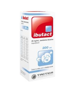 Ibutact, 40 mg/ml, zawiesina doustna, 200 ml (butelka z łyżką miarową)