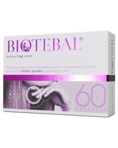 Biotebal, 5 mg, tabletki, 60 szt.