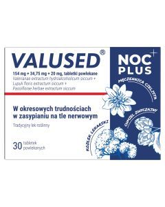 Valused Noc Plus, tabletki powlekane, 30 szt.