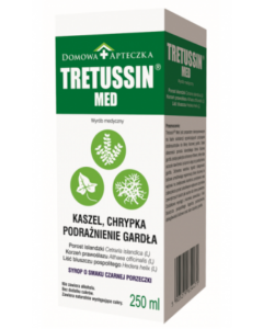 Tretussin Med, syrop o smaku czarnej porzeczki, 250 ml