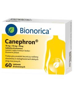 Canephron, tabletki drażowane, 60 szt.