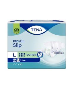 TENA Slip ProSkin Super, pieluchomajtki, rozmiar L, 30 szt.