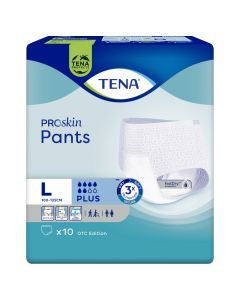 TENA Pants ProSkin Plus OTC Edition, majtki chłonne, rozmiar L, 10 szt.