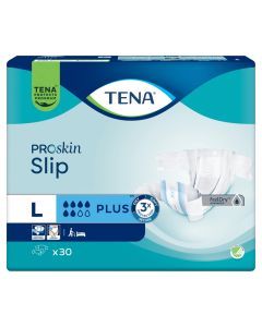 TENA Slip ProSkin Plus, pieluchomajtki, rozmiar L, 30 szt.