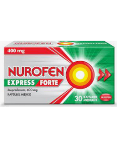 Nurofen Express Forte, 400 mg, kapsułki miękkie, 30 szt.