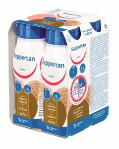 Supportan Drink o sm.cappuccino,plyn,200 ml, 4 but.