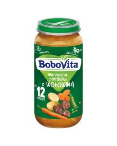 BoboVita, warzywna potrawka z wolowina, 1-3 lata, 250 g