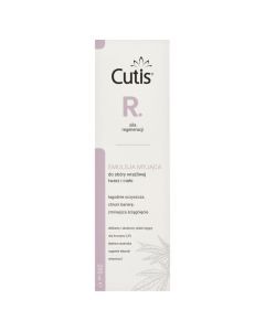 Cutis R-REGENERACJA, emulsja myjąca do skóry wrażliwej – twarz i ciało, 200 ml