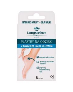 Plastry na odciski z kwasem salicylowym, 8 szt.