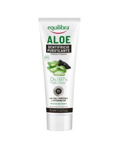 Equilibra, aloesowa pasta do zębów oczyszczająca, 75 ml
