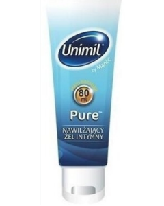 Unimil Pure, nawilżający żel intymny, 80 ml