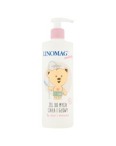 Linomag, żel do mycia ciała i głowy, dla dzieci i niemowląt, 400 ml
