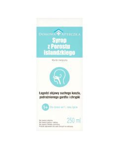Syrop z porostu islandzkiego, 250 ml