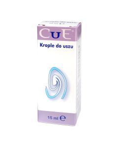 Cue, krople do uszu, 15ml