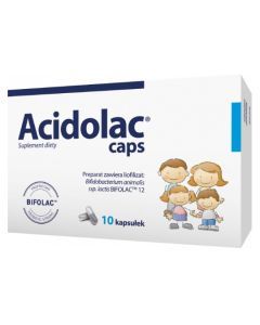 Acidolac caps, kapsułki, 10 szt.