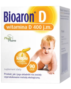 Bioaron D, 400 j.m., krople, 10 ml