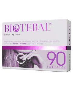 Biotebal, 5 mg, tabletki, 90 szt.