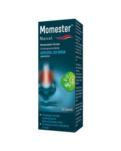 Momester Nasal, 50 mcg/dawkę, aerozol do nosa, 60 dawek