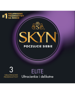 Skyn Elite, nielateksowe prezerwatywy, 3 szt.