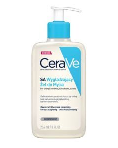 CeraVe SA, wygładzający żel do mycia, 236 ml