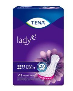 TENA Lady Maxi, night, wkładki, 12 szt.