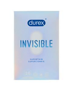 Durex Invisible, prezer, dla wiekszej bliskosci, 16 szt