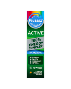 Plusssz Active 100% Energy Complex, tabletki musujące, 20 szt.