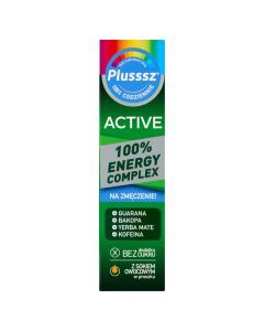 Plusssz Active 100% Energy Complex, tabletki musujące, 20 szt.