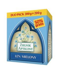 Len mielony, ziolo poj,(Polpharma),200g x 2op,PROM.742/20