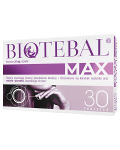 Biotebal Max, 10 mg, tabletki, 30 szt.