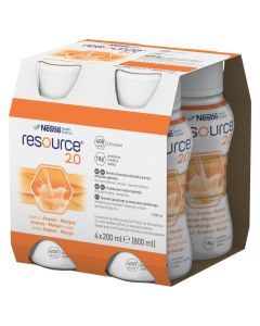 Resource 2.0, płyn o smaku ananas-mango, 4 x 200 ml