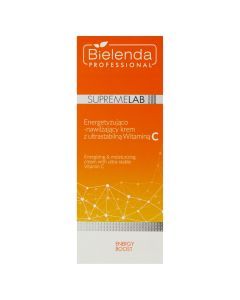 Bielenda Professional SupremeLab, Energetyzująco-nawilżający krem z ultrastabilną witaminą C, 50 ml