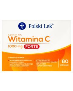 Cewitan Witamina C 1000 mg, kapsułki, 60 szt.