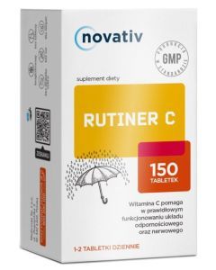 Novativ Rutiner C, tabletka, 150 sztuk