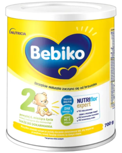 Bebiko 2 NUTRIflor Expert, mleko następne dla niemowląt, proszek, 6 m+, 700 g